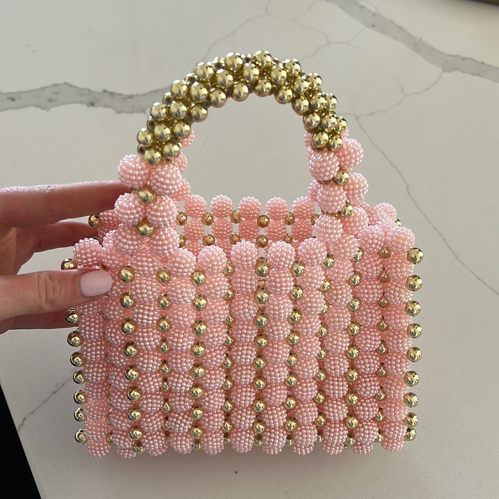 Show me your mumu pink Bethany clutch